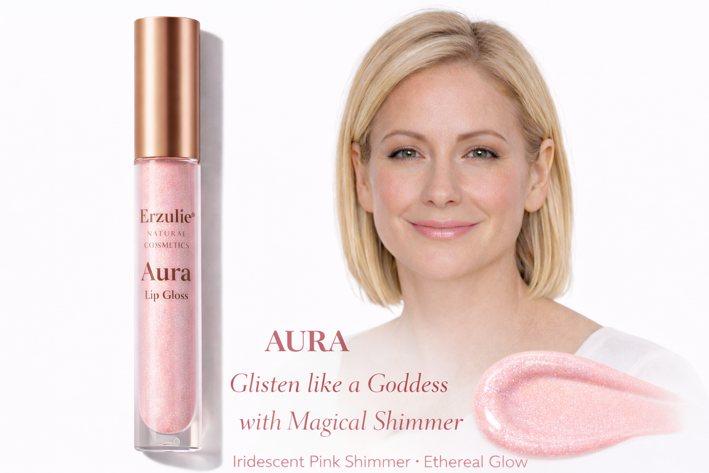 Organic Lip Gloss Goddess Glaze in AURA