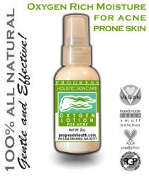 Natural Clarifying Oxygen Skin Care System   Non Toxic  Natural Formulas  Lactic Acid  Holistic Skincare