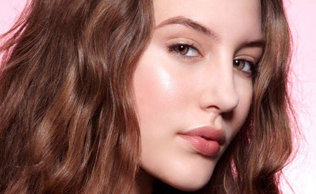 Organic Makeup Shimmer Stick Highlighter and Cream Blush in MIA  Acne Safe  Non-comedogenic  Non toxic makeup