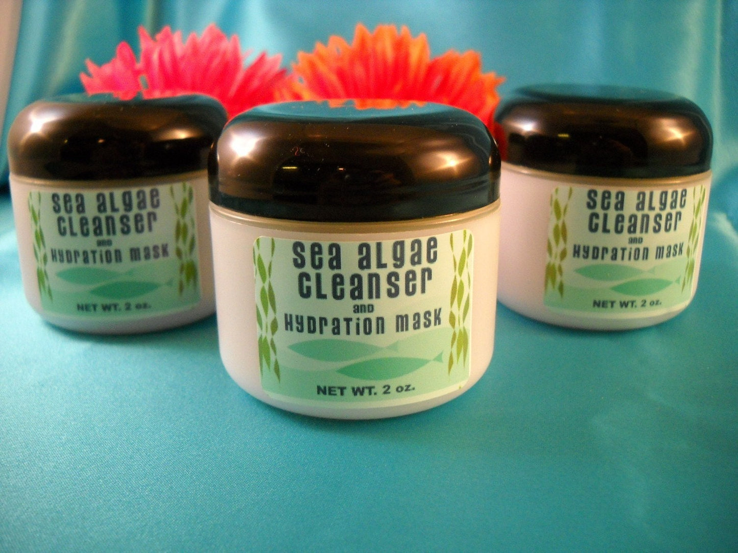 Organic Skin Care | Sea Algae Facial Cleanser and Hydration Mask | Clean Beauty | Cruelty Free Skin Care |