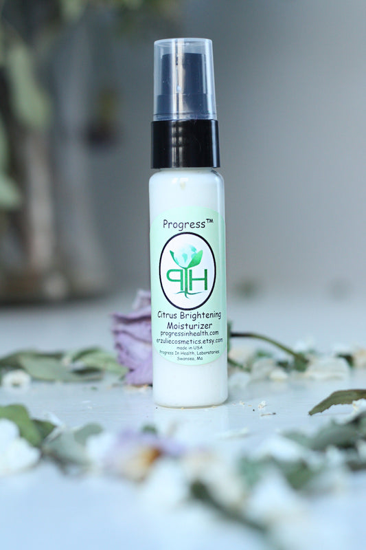Organic Hyaluronic Serum | Citrus Brightening Facial Serum and Moisturizer all in one | Cruelty Free Cosmetics | Organic Facial Serum