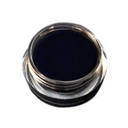 Organic eyeliner Pot in  Intense Black | Mineral Gel Eyeliner Pot  Naturagel ™ |  Made with organic ingredients  Easy to Use