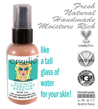 Organic Mineral Tinted Moisturizer | Erzulie® Quench™ Hydrating Booster | Organic Facial Primer | Vegan Non-comedogenic | Clean Beauty
