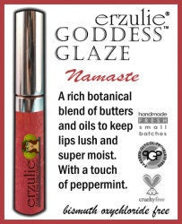 All Natural Mineral Lip Gloss in NAMASTE   Goddess Glaze™   Organic Mineral  Lip Gloss  Non Toxic  Cruelty Free Cosmetics