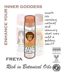 Three Erzulie® All Natural Mineral Shimmer Sticks  Freya, Mia and Sun Goddess Non-Comedogenic Mineral Makeup Made with organic ingredients