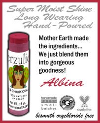 ALBINA Organic Lipstick and Cream Blush Colorstick  | Cruelty Free Makeup | Non Toxic Cosmetics | Organic Makeup