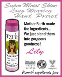 Organic Lipstick and Cream Blush in LILY  Natural Cruelty Free Makeup | Non Toxic Cosmetics| Clean Beauty | Cruelty Free Makeup