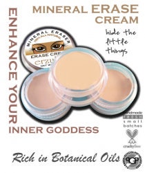 Organic Eye Shadow Primer |   Acne Safe Makeup |  Cruelty Free Makeup | Multi-tasking Makeup | Keeps your eyeshadows on longer