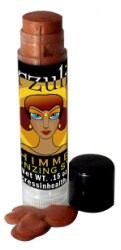 Natural Cosmetics  Erzulie Mineral Makeup Bronzing Shimmer Stick SUN GODDESS Acne Safe and Non-comedogenic Makeup with Argan Oil