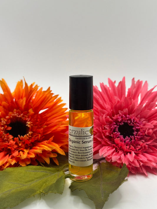Organic Serum Oil | Rejuvenating| Calming| Acne Safe | Turmeric Oil | Hydrating and Brightening | Clean Beauty | Hyaluronic Acid