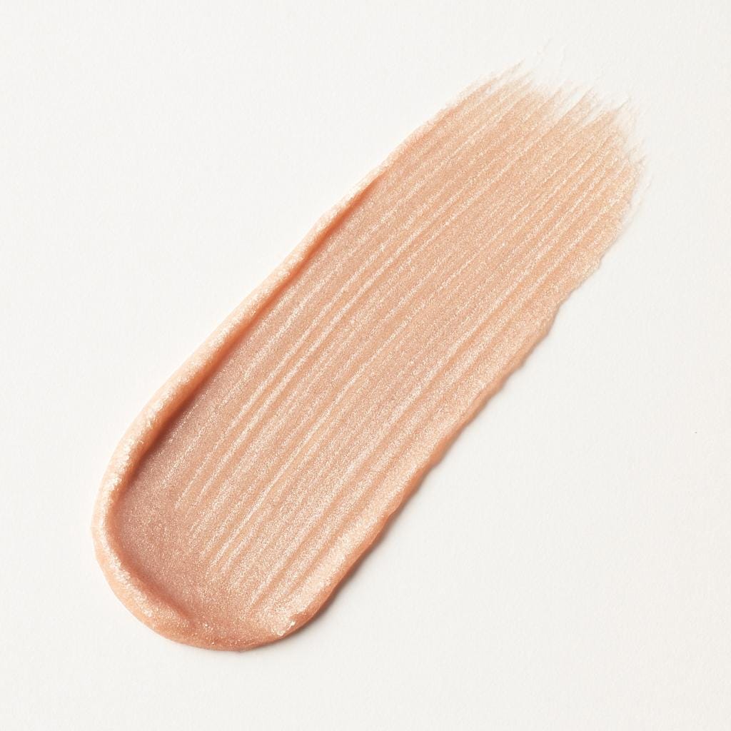 Organic Highlighting Cream | Mineral Eye shadow and Highlighter in WHISPER |  Non-comedogenic | multitasking for cheeks & eyes| Cruelty Free