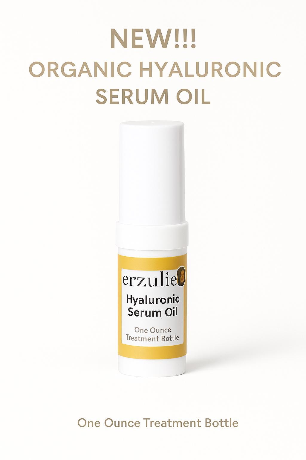 Organic Facial Serum Oil | hyaluronic acid| Collagen Boosting | Organic Skin Care | Carrot Seed Oil | Cruelty Free | Vitamin A C E