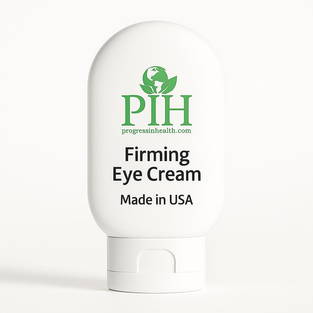 Organic Skin Care| Firming Eye Cream |  Helps reduce puffiness, brightens and soothes  Nourishing and rejuvenating with Hyaluronic Acid