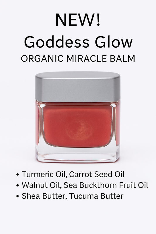 Organic Miracle Balm | Tinted Face Balm | Goddess Glow Multi-tasking Balm| Non- Comedogenic | All Over Glow Balm| Sheer Buildable Balms