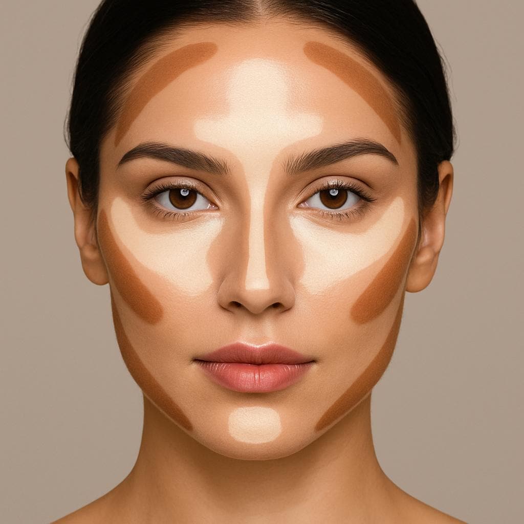Organic Matte Contouring Stick and Matte Bronzer |  Acne safe | Non Toxic | Cruelty Free Makeup | All Natural Makeup | Gluten Free Makeup