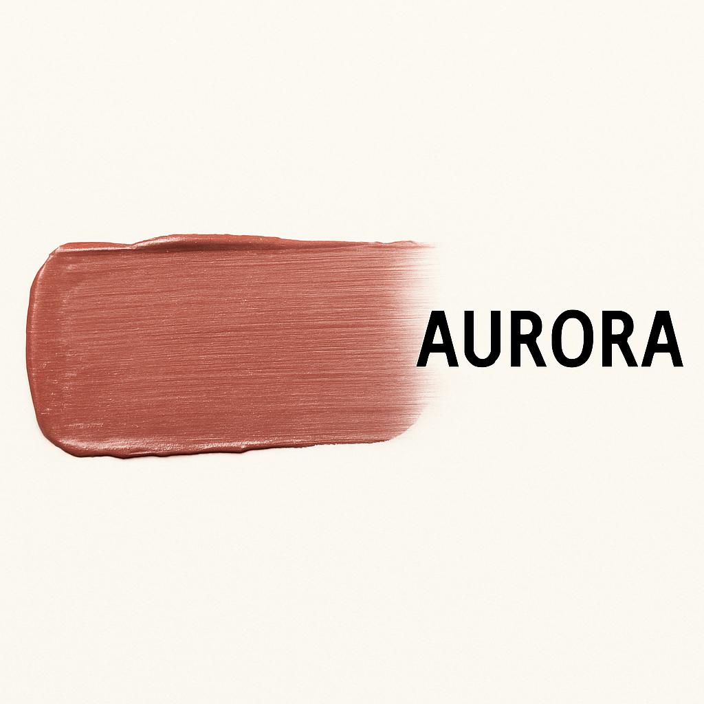 AURORA Organic Lipstick Rx Color & Shine ™ | Gluten Free |  Non Toxic  Moisturizing Lipstick | Cruelty Free Makeup
