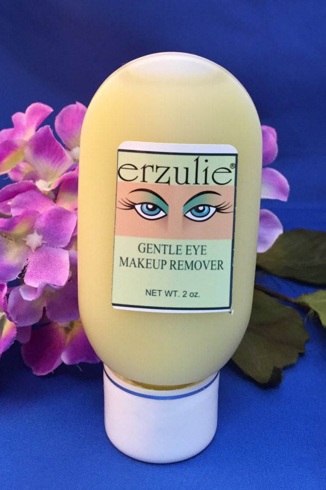 Organic Eye Makeup Remover Gel    Vegan Formula Unscented Gluten Free | Extra Gnetle|  Removes waterproof makeup with ease