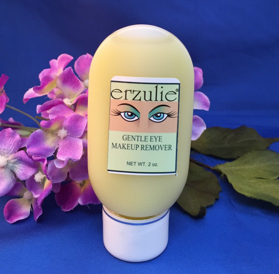 Extra Gentle Organic Eye Makeup Remover Gel  Unscented   Vegan Formula   Removes waterproof makeup with ease