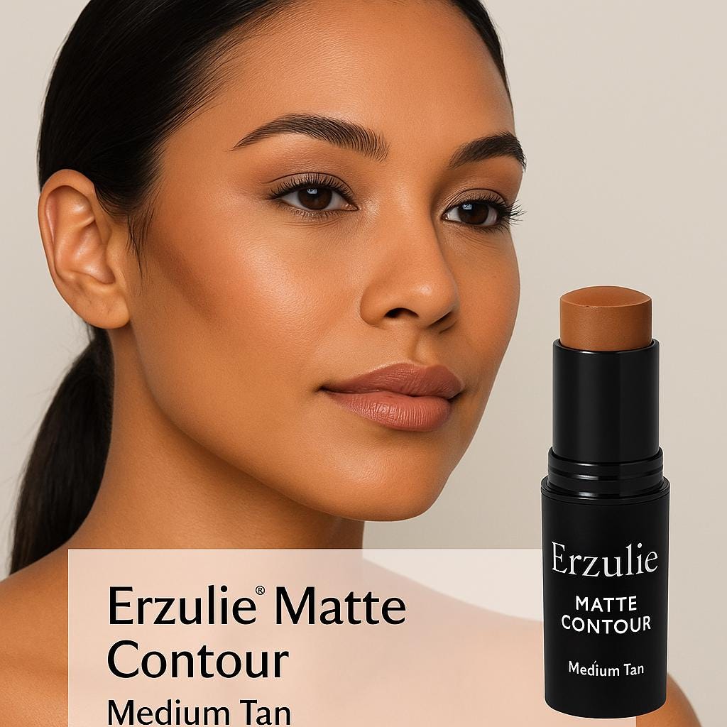 Organic Matte Contouring Stick |  Acne safe | Non Toxic | Cruelty Free Makeup | All Natural Makeup | Gluten Free Makeup