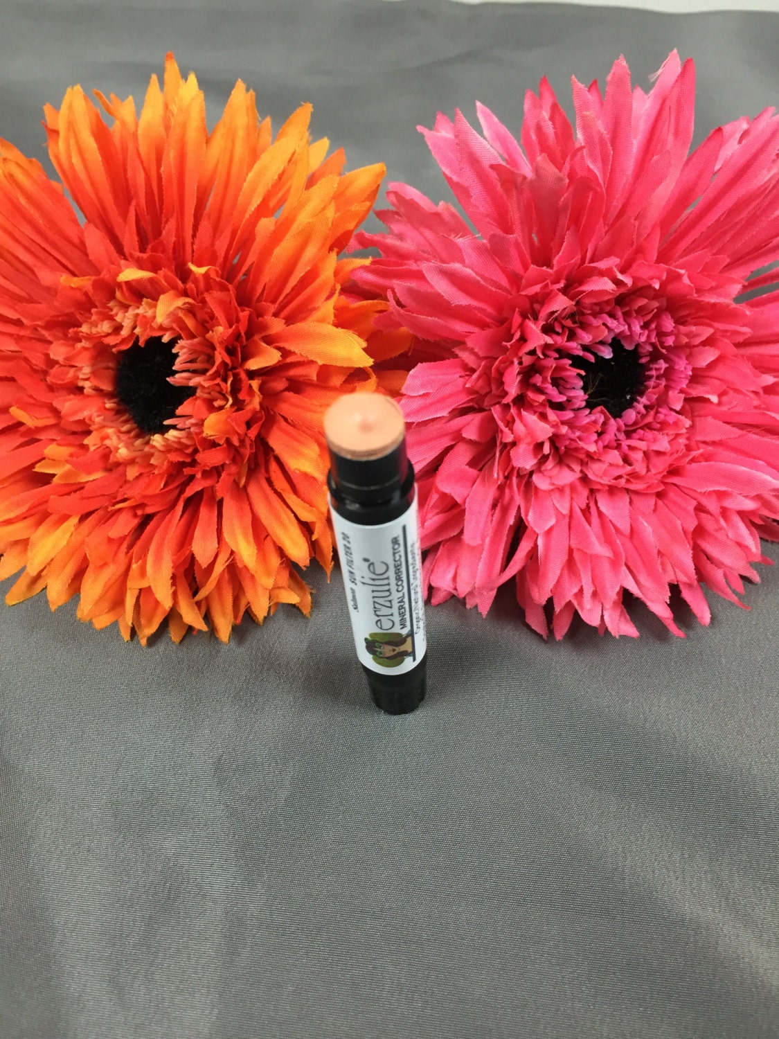 Organic Corrector Stick  in Salmon From   Non-comedogenic  Acne Safe and Gluten Free Makeup