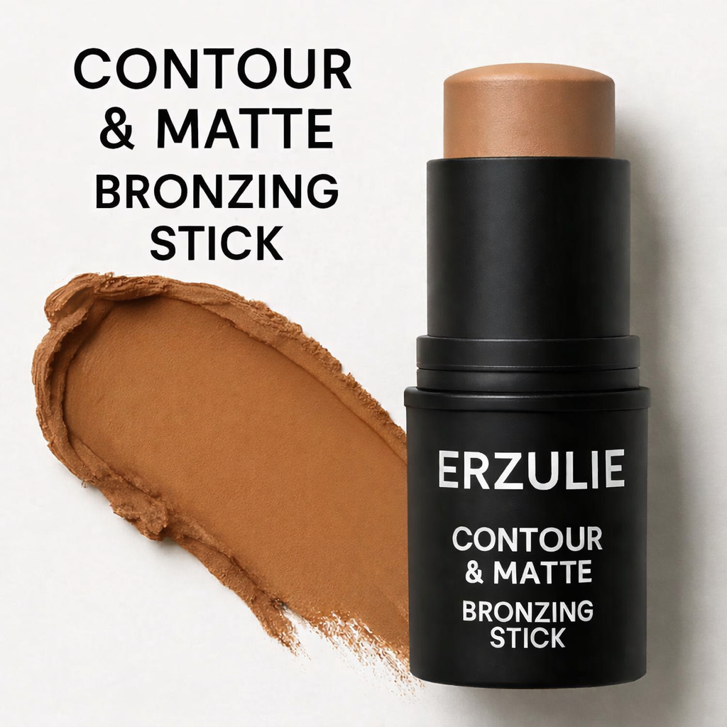 Organic Matte Contouring Stick and Matte Bronzer |  Acne safe | Non Toxic | Cruelty Free Makeup | All Natural Makeup | Gluten Free Makeup