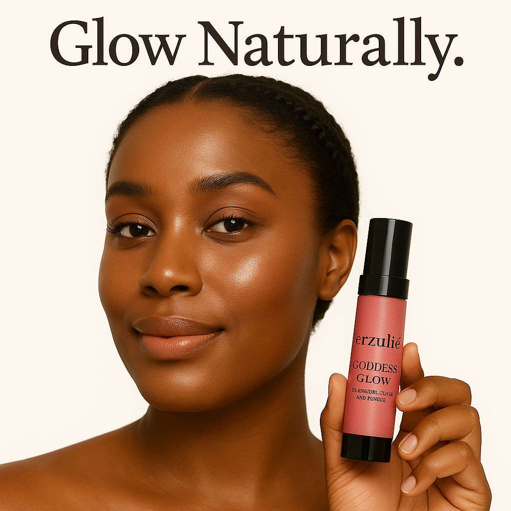 GODDESS GLOW™ Organic Makeup Liquid Brighter and Primer | Non Toxic  Acne Safe Makeup | Skin Primer and Brightener| Multi-tasking Makeup