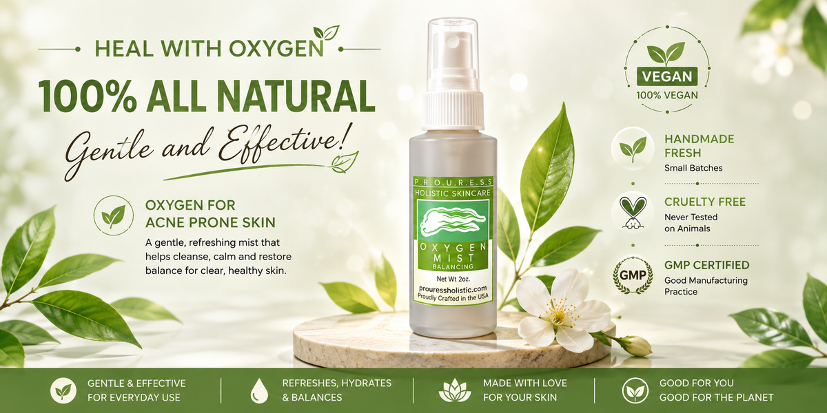 Organic Facial Toner Mist |  Vegan Skin Care | Makeup Setting Spray with hyaluronic acid | Refreshing and Balancing | Cruelty Free |