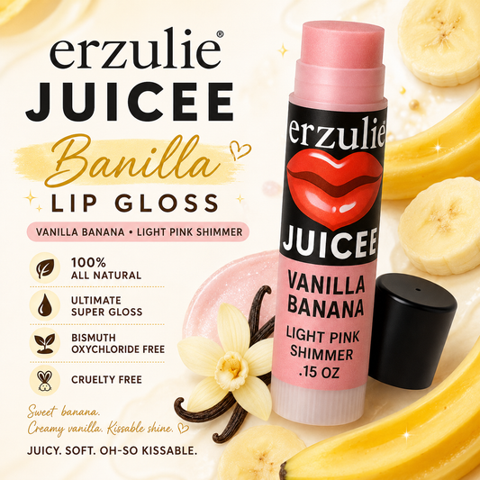 Organic Juicee Lip Gloss in Banilla