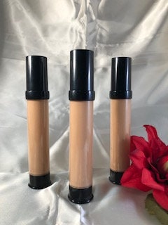 Organic Liquid Foundation in Cool Medium Light  Non-Comedogenic Non Toxic   All Natural Acne Safe Mineral Makeup