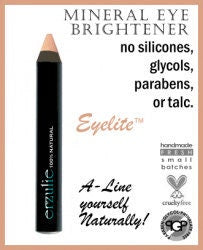 Organic Mineral Highlighting Corrector and Concealer Pencil Eyelite™  Pink Pencil  Brightens Eyes Organic Makeup Cruelty Free