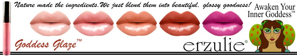 Organic Mineral Lip Gloss Goddess Glaze  in ENLIGHTEN™  Non Toxic Makeup | Cruelty Free Cosmetics