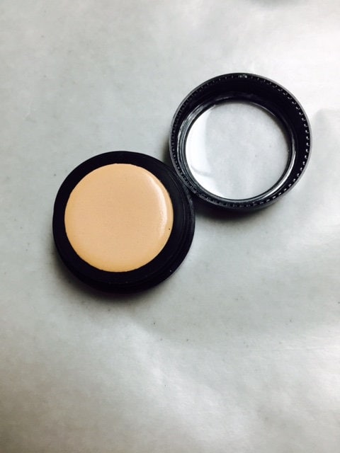 Organic Concealer | All Natural Erase Cream Concealer Pot | Cruelty Free Cosmetics| Gluten Free| Non Toxic Makeup | One Universal Shade