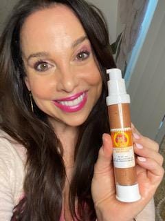 Erzulie® Natural Cosmetics Liquid Bronzer Organic Makeup  Acne Safe Makeup  Vegan  Non-comedogenic Makeup Organic Makeup Bronzer