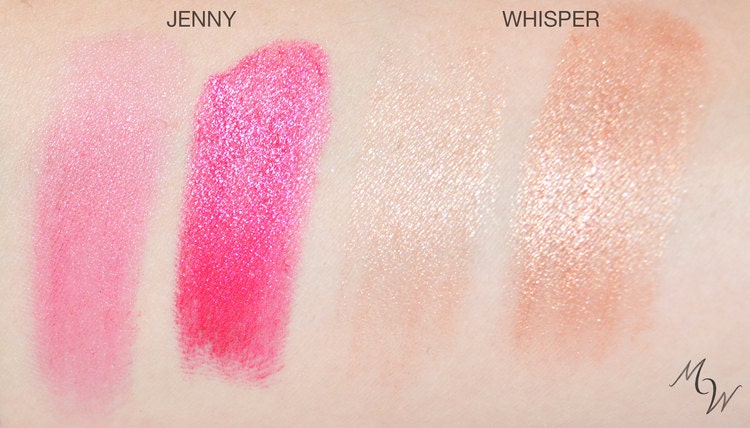 Organic Highlighting and Cream Eye shadow in WHISPER | Non-comedogenic | Cruelty Free Makeup| multitasking for cheeks, eyes and lips