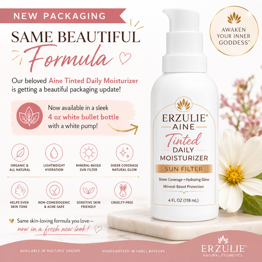 Organic Tinted Moisturizer| Tinted Daily Moisturizer with Hyaluronic acid | Non Toxic | Carrot Seed Oil